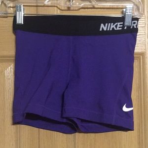 Purple Nike Pros